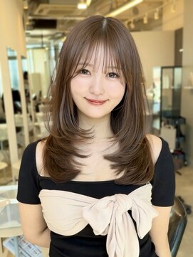 コート 青山(Cote) Cote青山レイヤーカット/顔まわりレイヤー/ストレートヘア