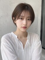 ノア(NOA)&nbsp;【NOA】小顔カット大人韓国ショートシースルーバング