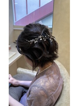 プランツヘアー 高宮店(Plants hair) ショート巻き下ろしアレンジ 高宮 大橋 平尾 薬院 南区 野間