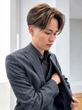 ユイマァルスロウ 倉敷(YUIMARLSLOW)&nbsp;倉敷20代30代40代フェザーショート曲がる縮毛矯正ハイライト