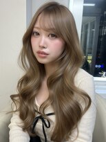 アイトーキョーエス 渋谷(AI TOKYO S) ブリーチなしダブルカラーミルクティーベージュマロンベージュ