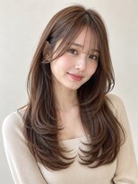 エクラ バイ キョウト(eclat by kyoto) レイヤーカットハッシュカットグレージュデザインカラー京都二条