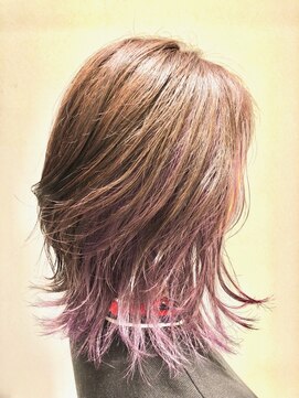 アッシュ 久我山店(Ash) インナーカラー×バイオレット