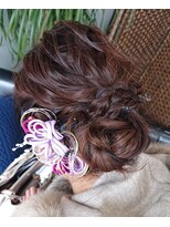 ヘアデザインアティレ(hair design attirer)&nbsp;ふんわりアレンジ