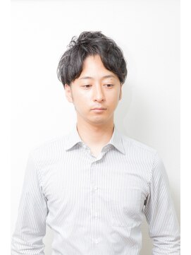 ヘアージャンティ(HAIR GENTIL) メンズ　ショート　【 アップバング × 耳かけ × マッシュ 】