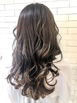 エイト 溝の口店(EIGHT) 【EIGHT溝の口】お客様スタイル_デザインカラー切りっぱなしボブ