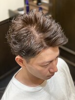 ヒロギンザバーバーショップ 神楽坂店(HIRO GINZA BARBER SHOP)&nbsp;七三スパイラルパーマ
