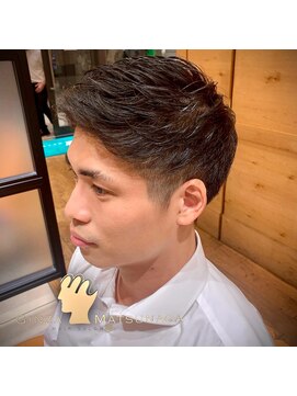 銀座マツナガ 京橋エドグラン店 ツーブロックビジネスショート