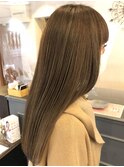 大人ガーリー髪質改善ホリスティックカラー×ハイライト