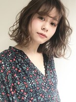 アヴァンスクロス あべのルシアス店(AVANCE.CROSS)&nbsp;シースルーバング×ふんわりミディ