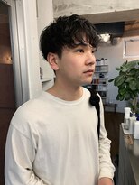 バイフィフス 原宿/表参道(by fifth)&nbsp;◇マッシュパーマ 刈り上げ スリークショート メンズマッシュ