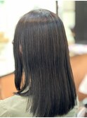セルフカラーでダメージした髪に縮毛矯正