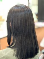 ヘアーアンドチャット リンク 三軒茶屋店(hair&chat LINK) セルフカラーでダメージした髪に縮毛矯正