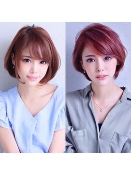 アフロート ギンザ(AFLOAT GINZA) 【小鳥居】シルキーベージュ大人可愛いボブショート前上がりボブ