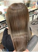 髪質改善ツヤ髪ストレート