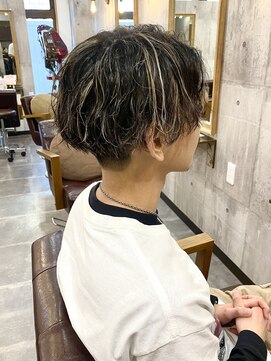アムレヘアー(amule hair) 【amule hair】ツイスパ~メンズハイライト/20代/30代/40代