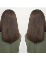 アンドヘアー(AND HAIR) 酸性　ストレート　トリートメント