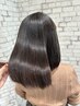 【アイロンいらずのサラ艶ヘアに】カット＋縮毛矯正＋トリートメント