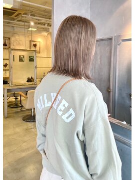 スペシャルオオサカ 難波店(Special OSAKA) 【Special OSAKA】透明感ミルクティーベージュ