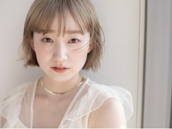 マカロン 会津若松店(macaron)の写真/【イルミナカラー+カット￥8900】透明感・柔らかさ・ツヤのある憧れの外国人風スタイル![会津若松/学割U24]