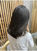 【mii】オリーブグレー/ブリーチなし