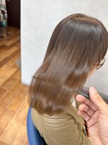 ツレンチ 箕面店(TsuRenchi) ミディアムグレイカラー30代40代髪質改善