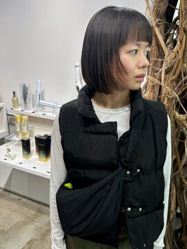 ソーソー(SoSo) 《SoSo》ボブスタイル×顔まわりレイヤー