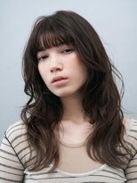 ヘアサロン ガリカ 表参道(hair salon Gallica)&nbsp;ナチュラルウェーブパーマ×ショコラベージュ