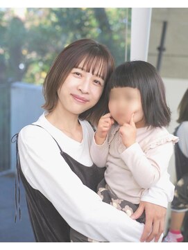 スイ(sui) 【sui hair studio 富塚町】ふんわり外ハネ『お子様連れ♪』