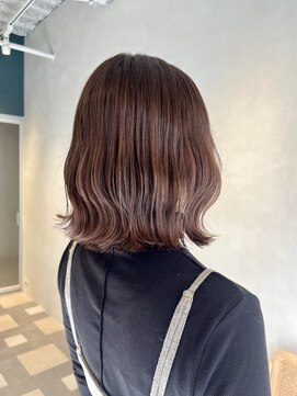 ルウ 押上(rue) 〈押上 半個室〉　似合わせカット　ベージュブラウン