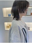 暗髪とぱつっとウルフ◯miona.
