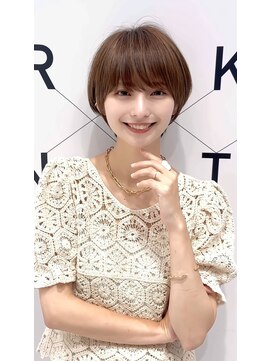 ハルキミナト ジャパン ヨコハマ(HARUKI MINATO japan YOKOHAMA) 愛されショート/インナーカラー/レイヤー/髪質改善/白髪ぼかし