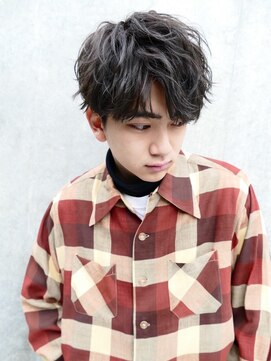 メンズヘアトーキョー(MEN'S HAIR TOKYO) 無造作パーマ/ツーブロック/黒髪