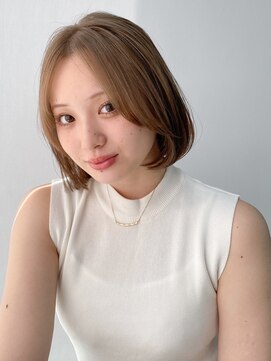 エトラ 渋谷店(etora) 前髪 外ハネボブ ワイドバング イメチェン 美髪"