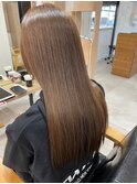 髪質改善☆艶髪ストレート