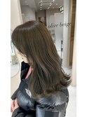 赤味消しカラー＊Olive beige【nanami】