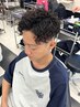 メンズカット＋ニュアンスパーマ ￥9900