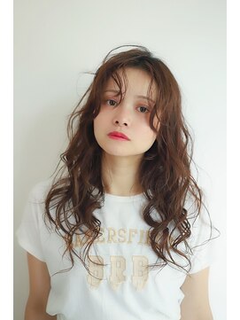 ヘアサロン ロータス(Hair Salon Lotus) オールカールウェーブヘアスタイル