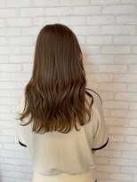 ビス ヘア アンド ビューティー 西新井店(Vis Hair&Beauty) 大人可愛いブリーチなし透明感ミルクティーベージュカラー