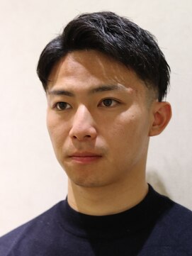 ヨシザワインク プレミアム 横浜 桜木町店(YOSHIZAWA Inc. PREMIUM) ナチュラル七三ツーブロアップバング