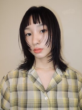 シティ(sity.) 天神　ブリーチなしダブルカラー　レイヤーカット　暖色カラー