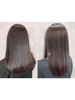 《今までにないヘアケアを体験》髪本来のツヤと輝きを取り戻し指通り滑らかな仕上がりに◎