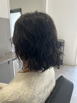 グラムヘアー(GLAM HAIR) 肩上ボブパーマ