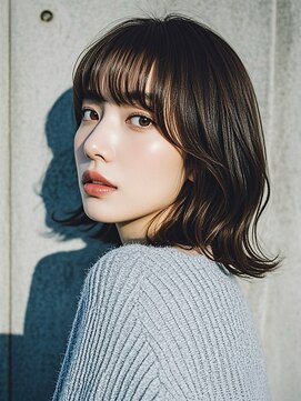 ベリーショートハンサムショートバレイヤージュハッシュカット