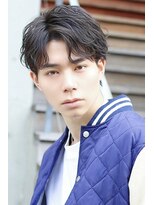 クーエフー(coo et fuu) ナチュラルパーマツーブロックカルマパーマ