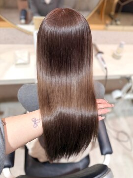 ルームバイシー 新宿(Loom. by Sea) 〇ミディアムレイヤー×ココアブラウン