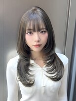 ニューヨークニューヨーク 梅田茶屋町店(NYNY)&nbsp;ブリーチなしWカラー　オリーブグレージュ　グレージュ