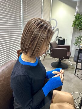 アルカナ 原宿表参道(ARCANA) デザインカラーハイライトカラーケアブリーチダブルカラー渋谷