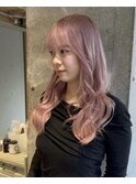 【Mina】ホワイトペールピンクカラー