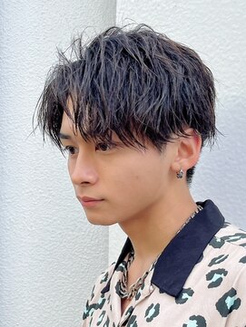 アイビーズ(IVYS) ソフトツイストスパイラルセンターパートルーズショート毛流れ
